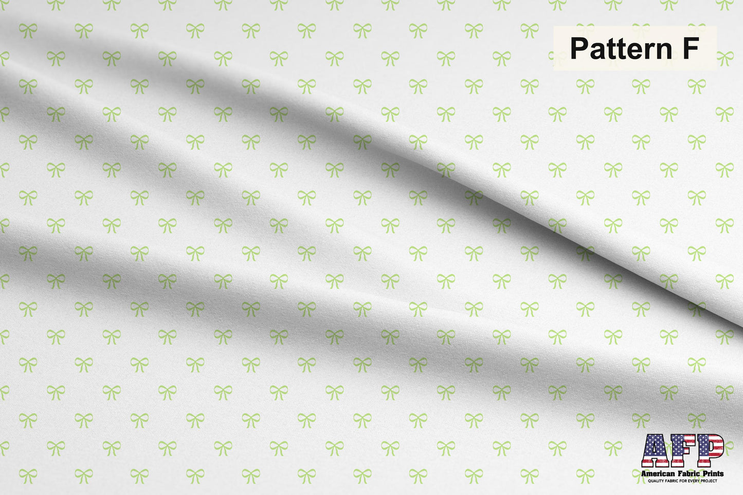 Baby Green 2 Fabric Collection. Choose Your Patterns. Pattern F Shown. Shop now at American Fabric Prints.