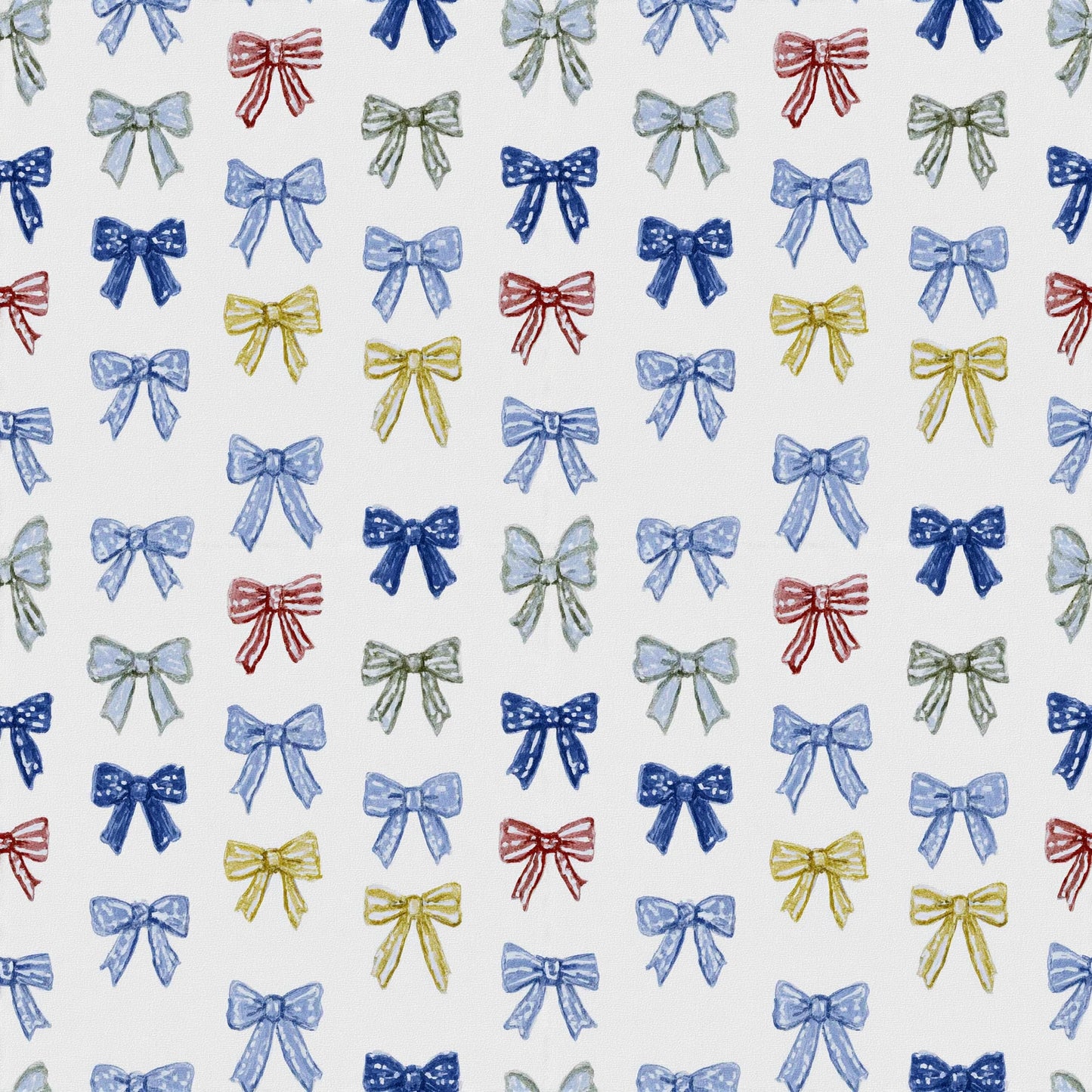 Grandmacore Bows Fabric - Shop now at American Fabric Prints