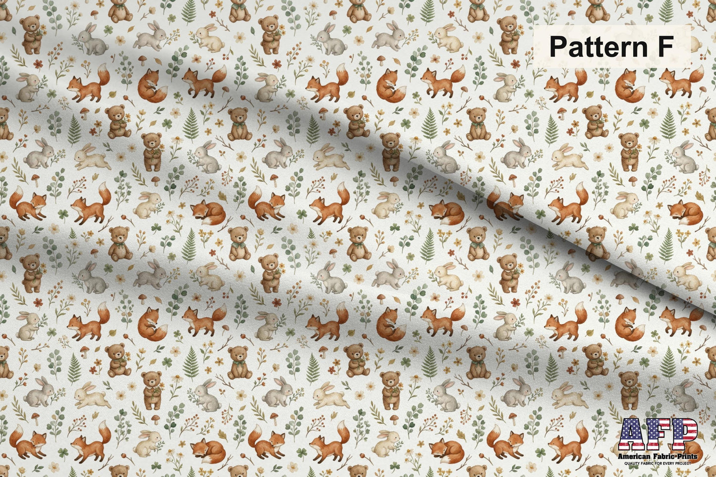 Woodland Girl 3 Fabric Bundle Set - Shop now at American Fabric Prints