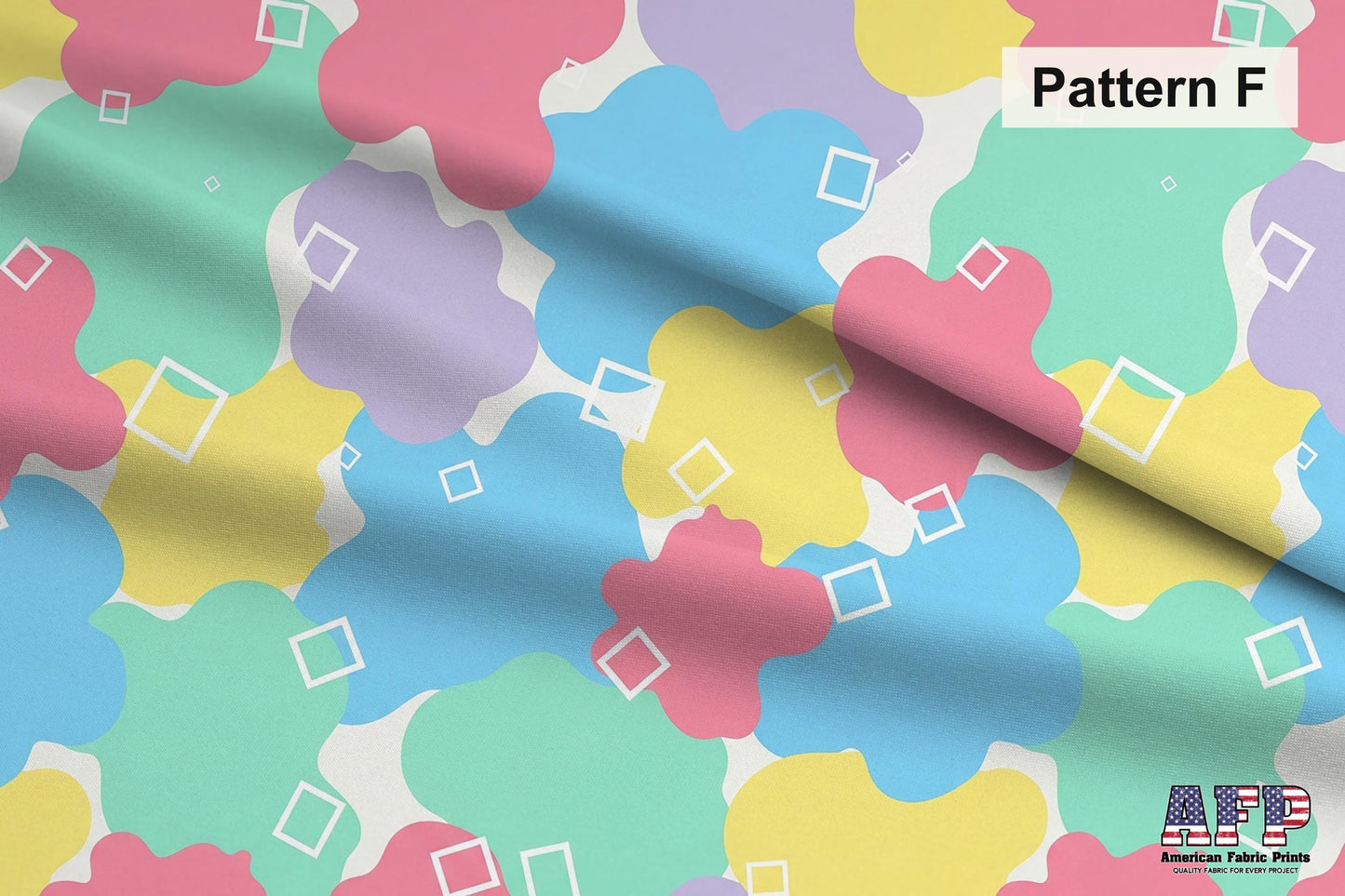 Colorful Abstract 3 Fabric Bundle Set - Shop now at American Fabric Prints