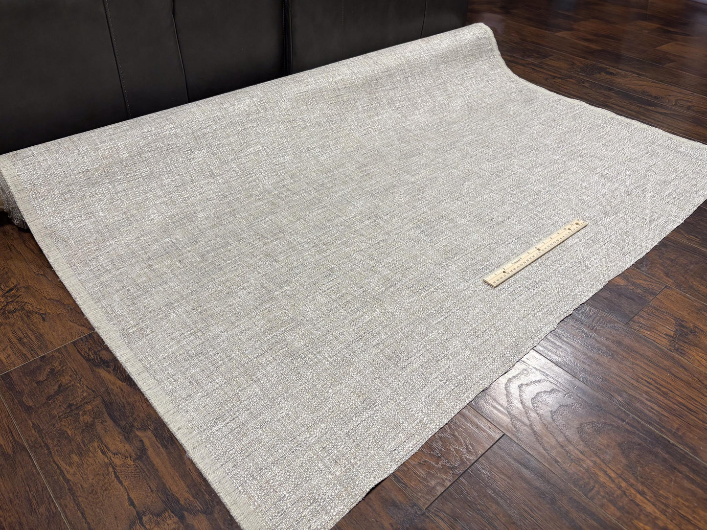 Basketweave Neutral Color Woven Fabric, Furniture Fabric, Premium Upholstery Fabric, Fabric for Upholstery, Crypton Coated Fabric