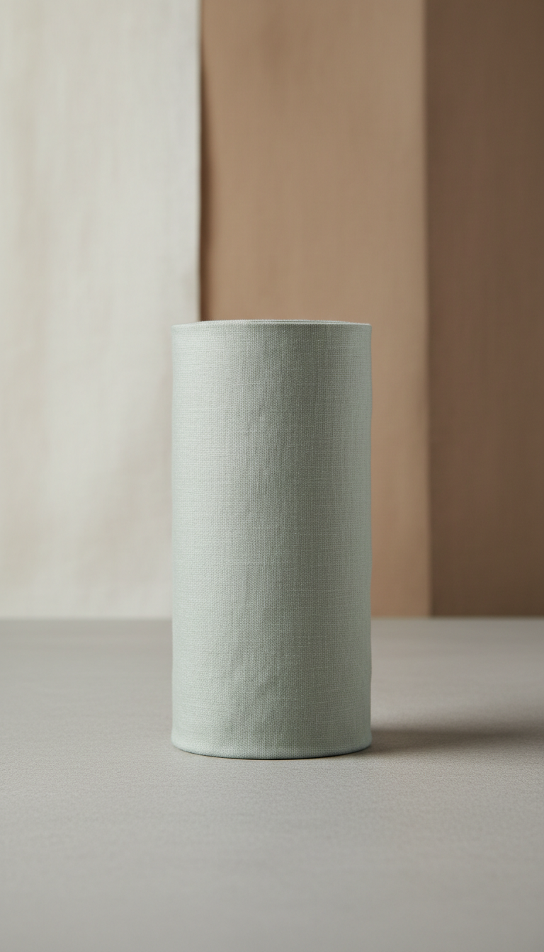 Silvery Sage Cotton-Linen Fabric