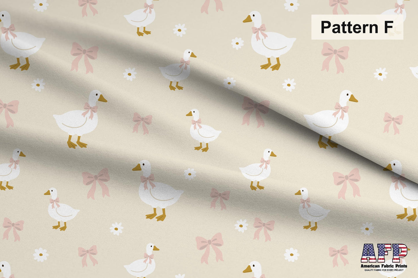 Silly Goose in Pink 2 Fabric Bundle Set - Shop now at American Fabric Prints
