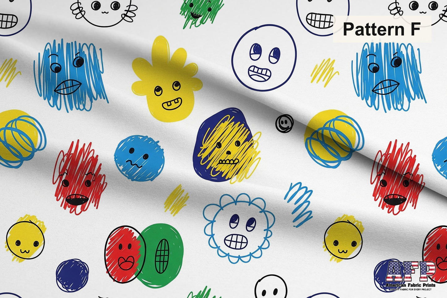 Abstract Doodles 3 Fabric Bundle Set - Shop now at American Fabric Prints