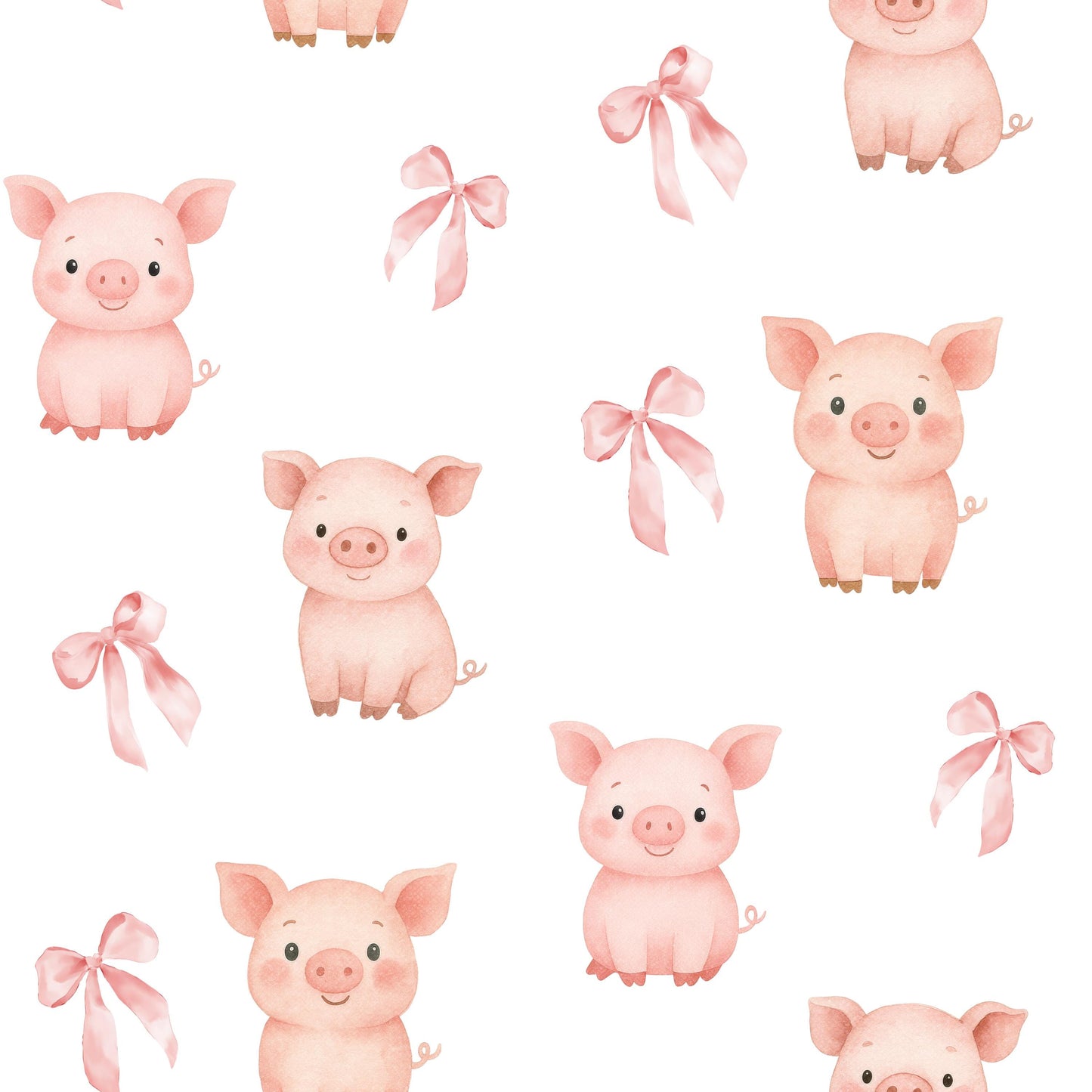 Coquette Pigs Fabric - Shop now at American Fabric Prints