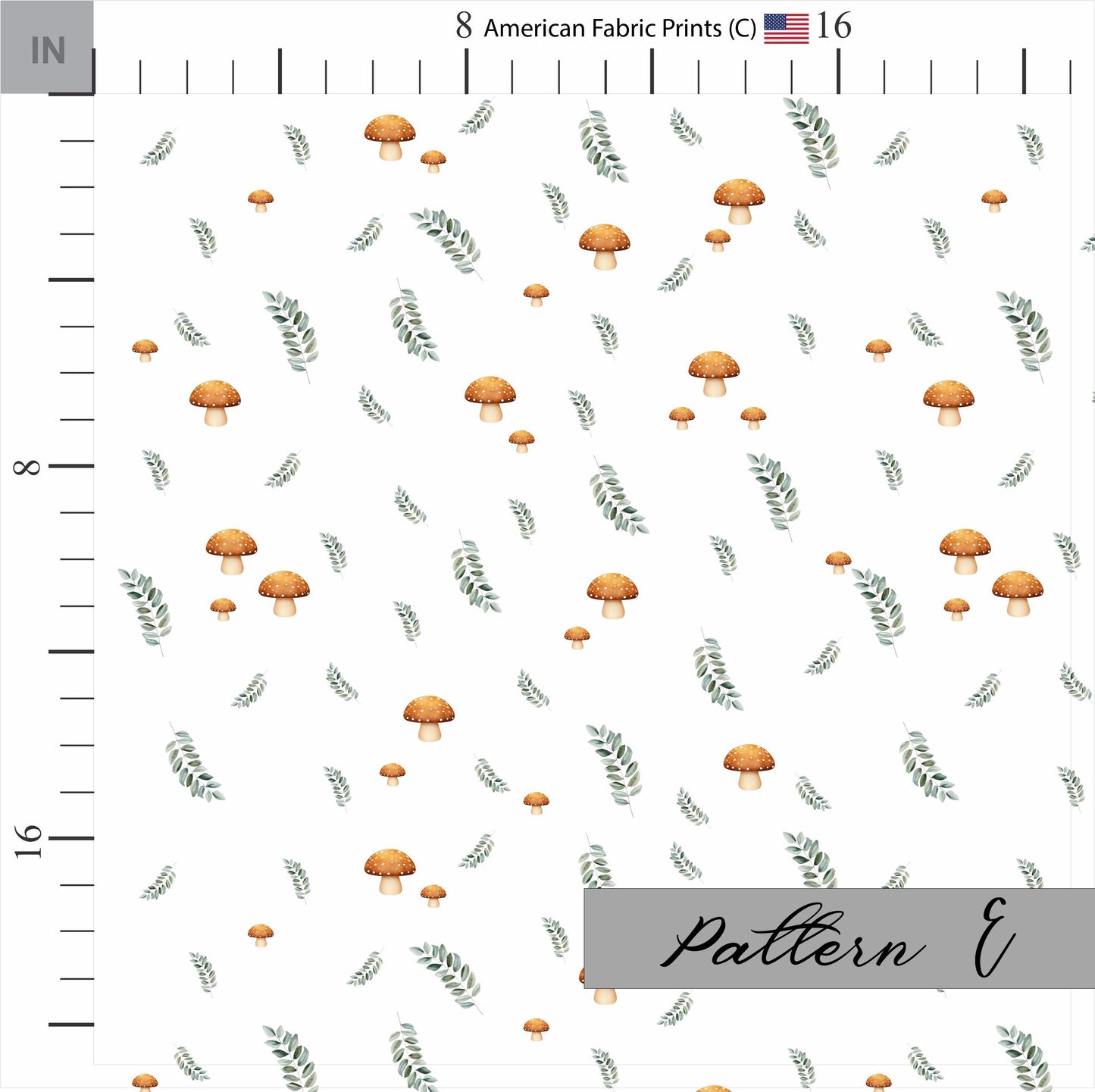 Woodland Animals Fabric | Sage Green | Gender Neutral Quilt Fabric | Forest Animals | Nursery Fabric | Baby Fabric | Cotton Fabric |