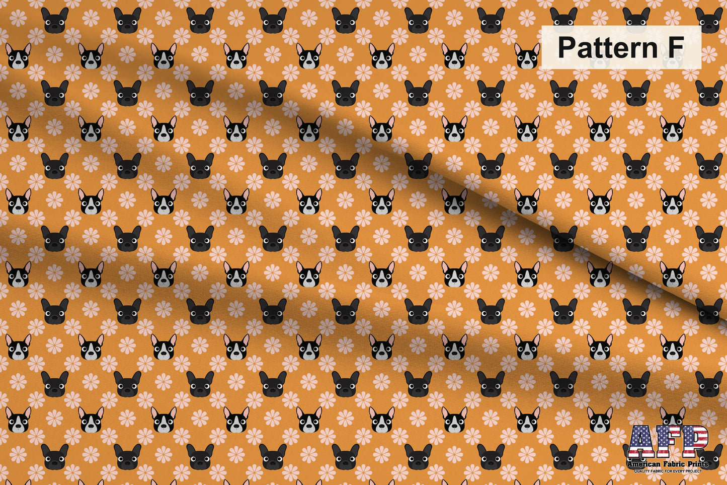 Cute Dog 1 Fabric Set. Shop now at American Fabric Prints.