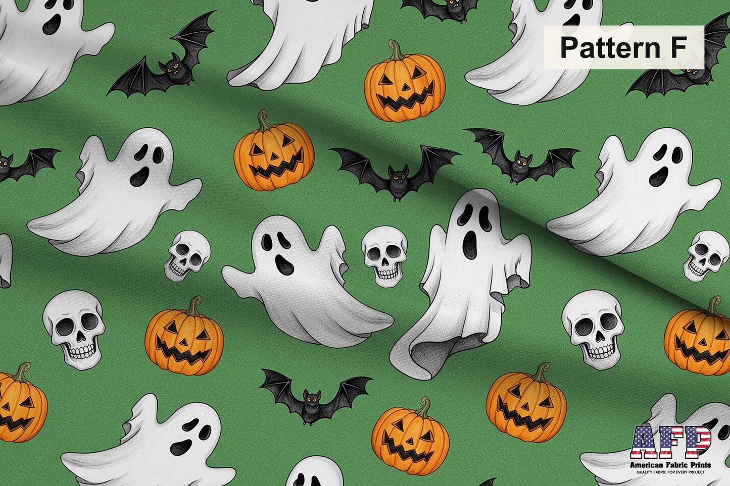 Colorful Halloween 2 Fabric Bundle Set - Shop now at American Fabric Prints