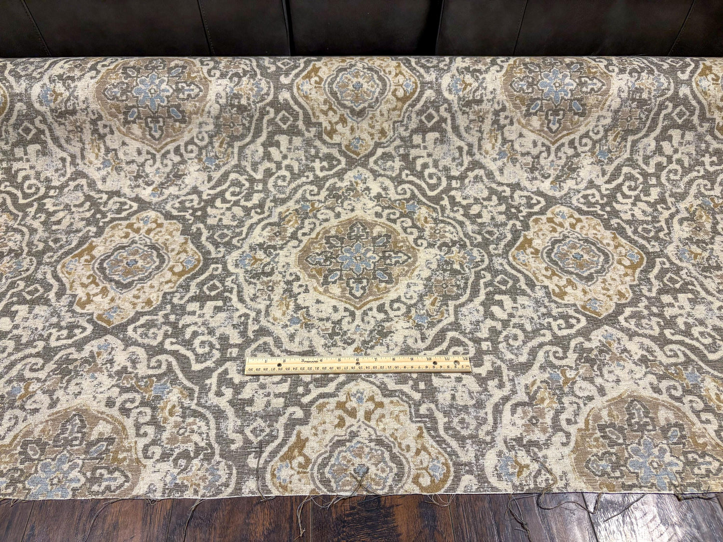 Medallion Pattern Chenille Fabric, Midwest Modern Woven Fabric, Luxury Fabric, Premium Upholstery Fabric, Fabric for Upholstery