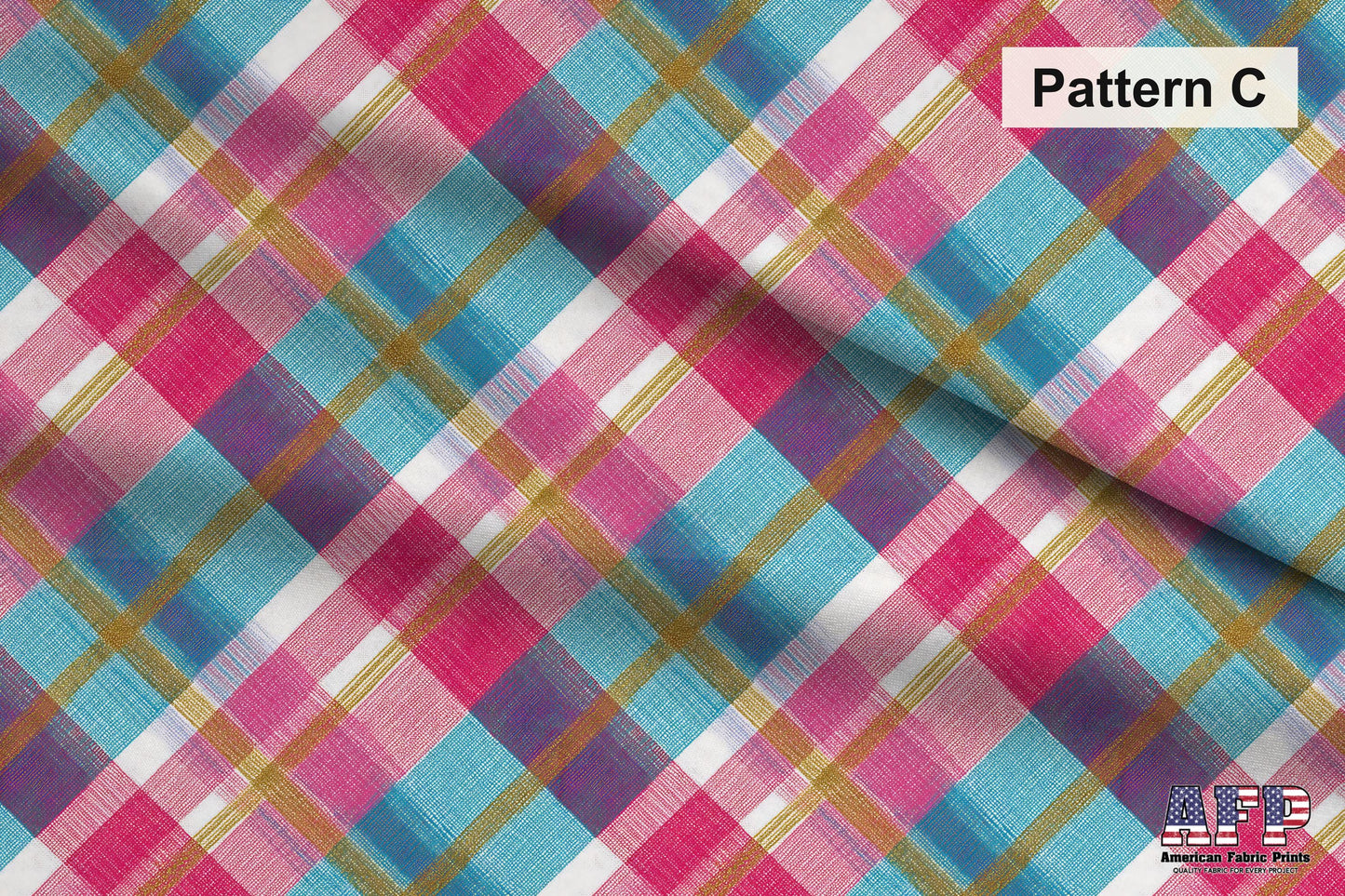 Preppy Plaid Fabric Bundle Set - Shop now at American Fabric Prints