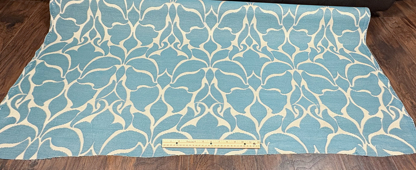 Floral Jacquard Embroidered Fabric, Embroidered Jacquard Luxury Fabric, Premium Upholstery Fabric, Fabric for Upholstery, Home Decor Fabric