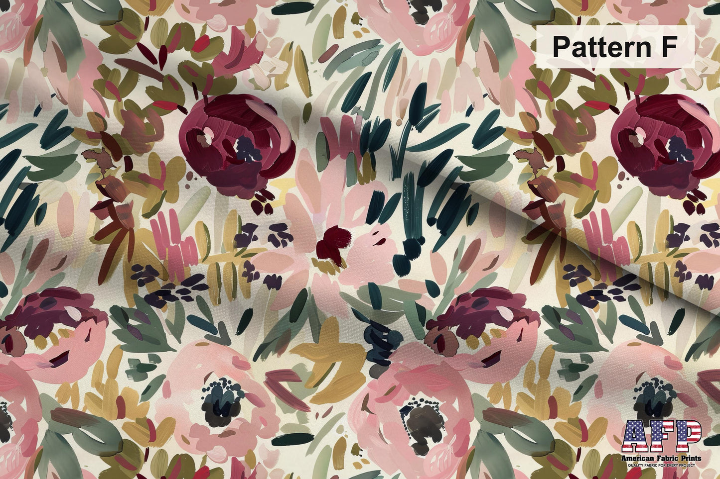 Blush Florals Fabric Set. Shop now at American Fabric Prints.