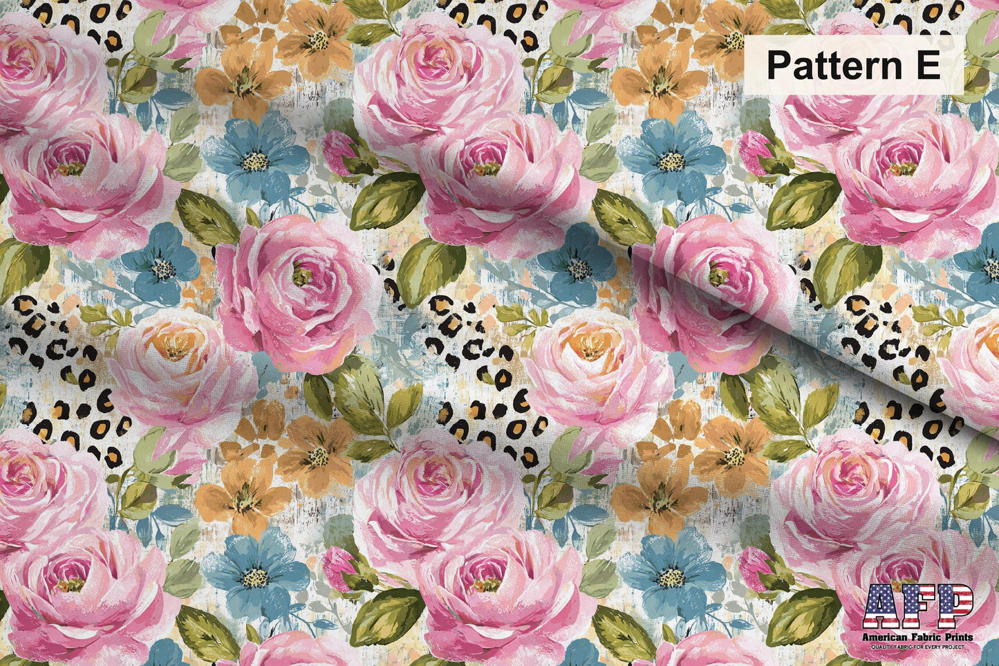 Animal Print Floral Fabric Bundle Set - Shop now at American Fabric Prints