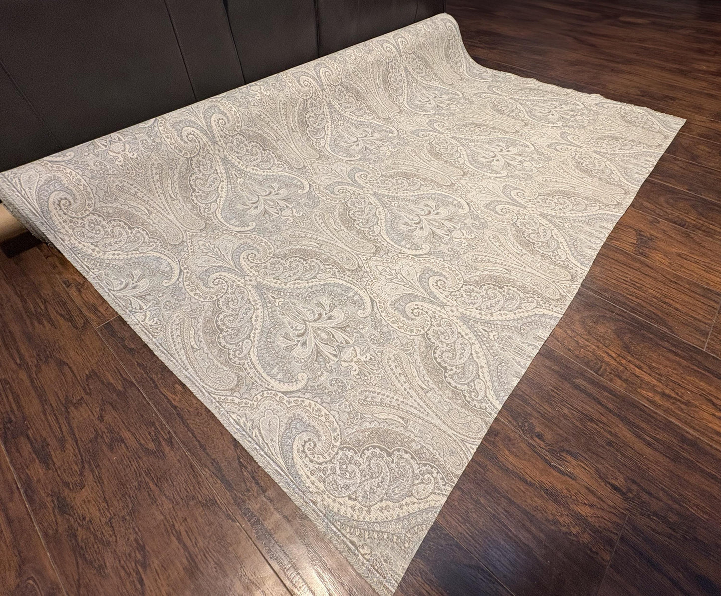 Beautiful Jacquard Paisley Medallion Damask Woven Fabric. Shop now at American Fabric Prints.