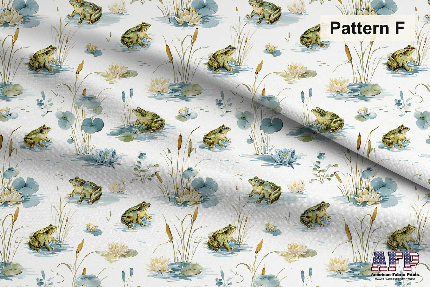 Watercolor Pond Fabric Bundle Set - Shop now at American Fabric Prints