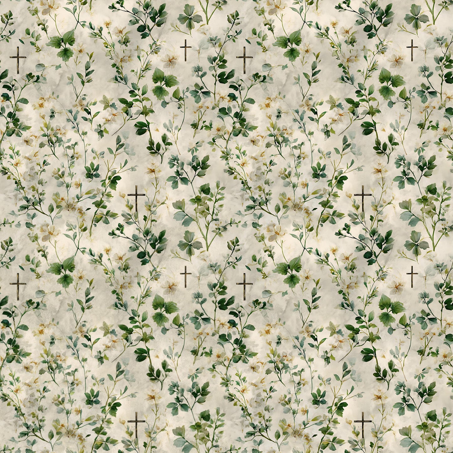 Faith Floral Fabric - Shop now at American Fabric Prints