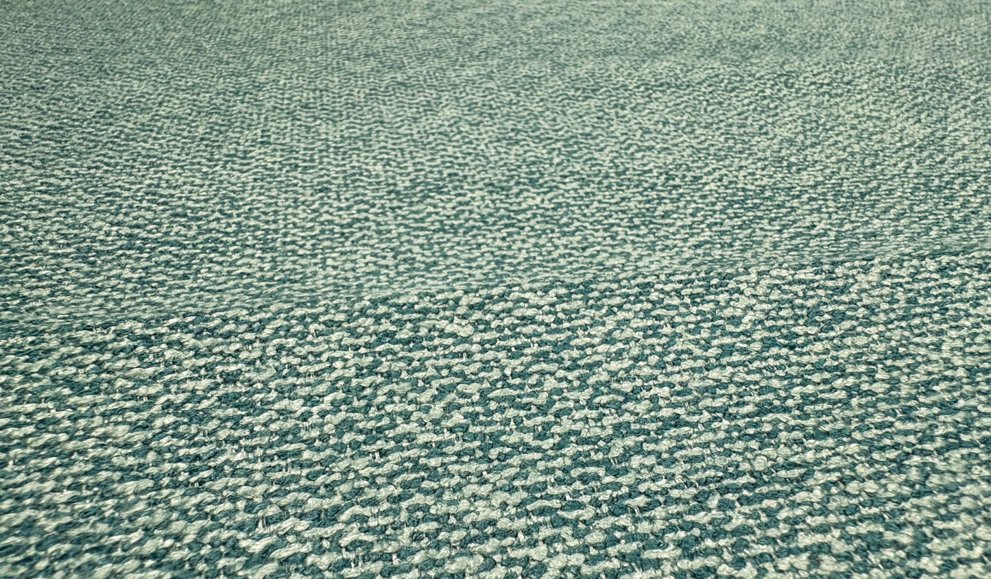Teal Chenille Dobby Fabric, Heavy Woven Fabric, Luxury Fabric, Premium Upholstery Fabric, Fabric for Upholstery, Crypton Coated Performance