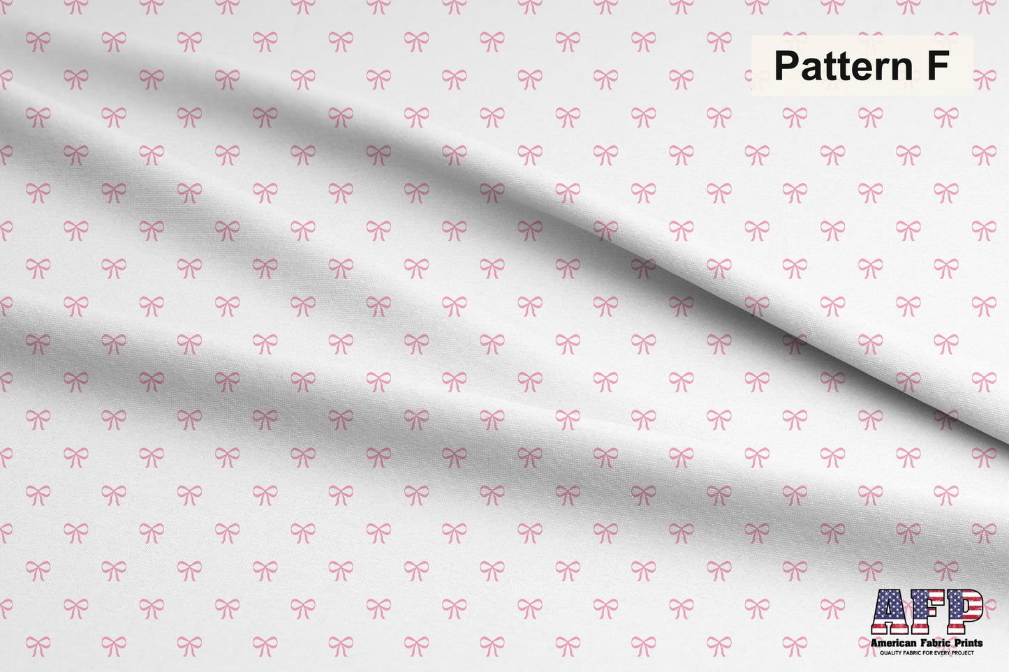 Baby Pink 2 Fabric Collection. Choose Your Patterns or select them all for a coodinated set. Pattern F Shown. Shop now at American Fabric Prints.