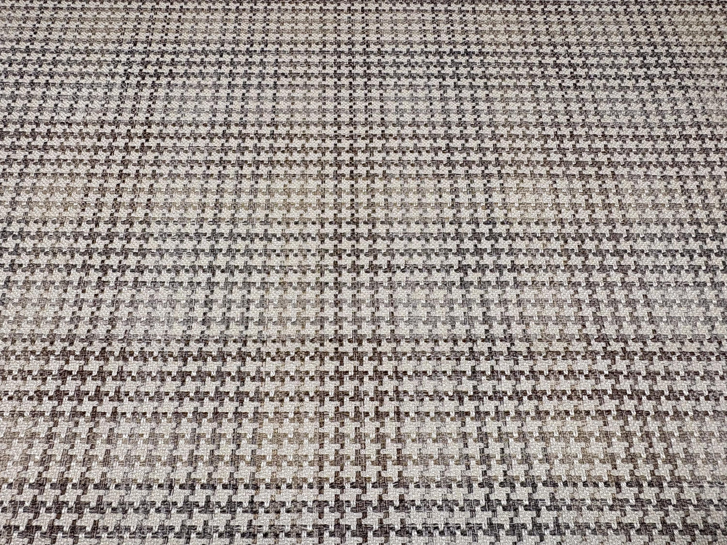 Kravet Design Houndstooth in Beige. Beautiful Woven Fabric. Shop now at American Fabric Prints.