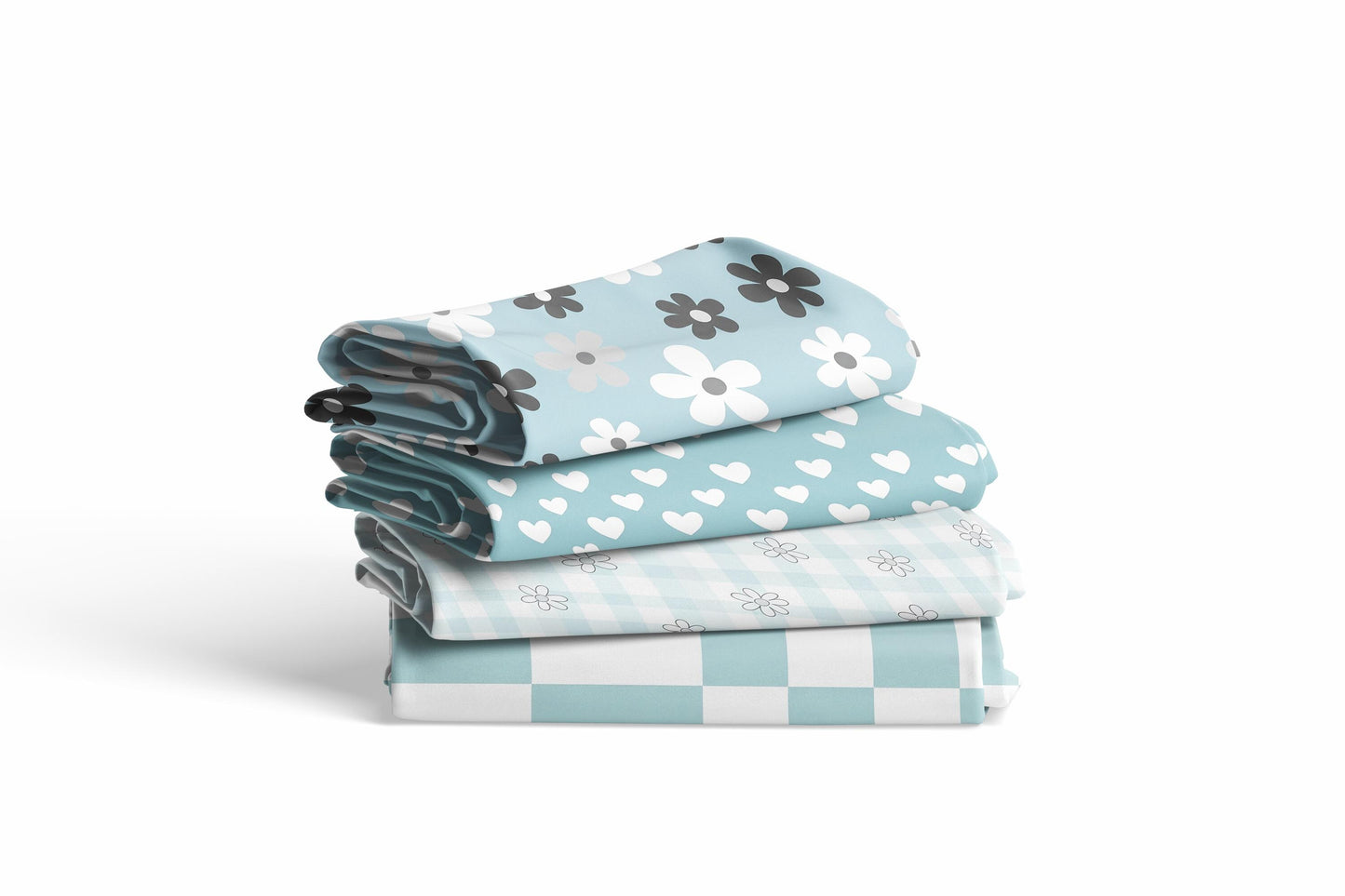 Blue Pastel Fabric Bundle Set - Shop now at American Fabric Prints