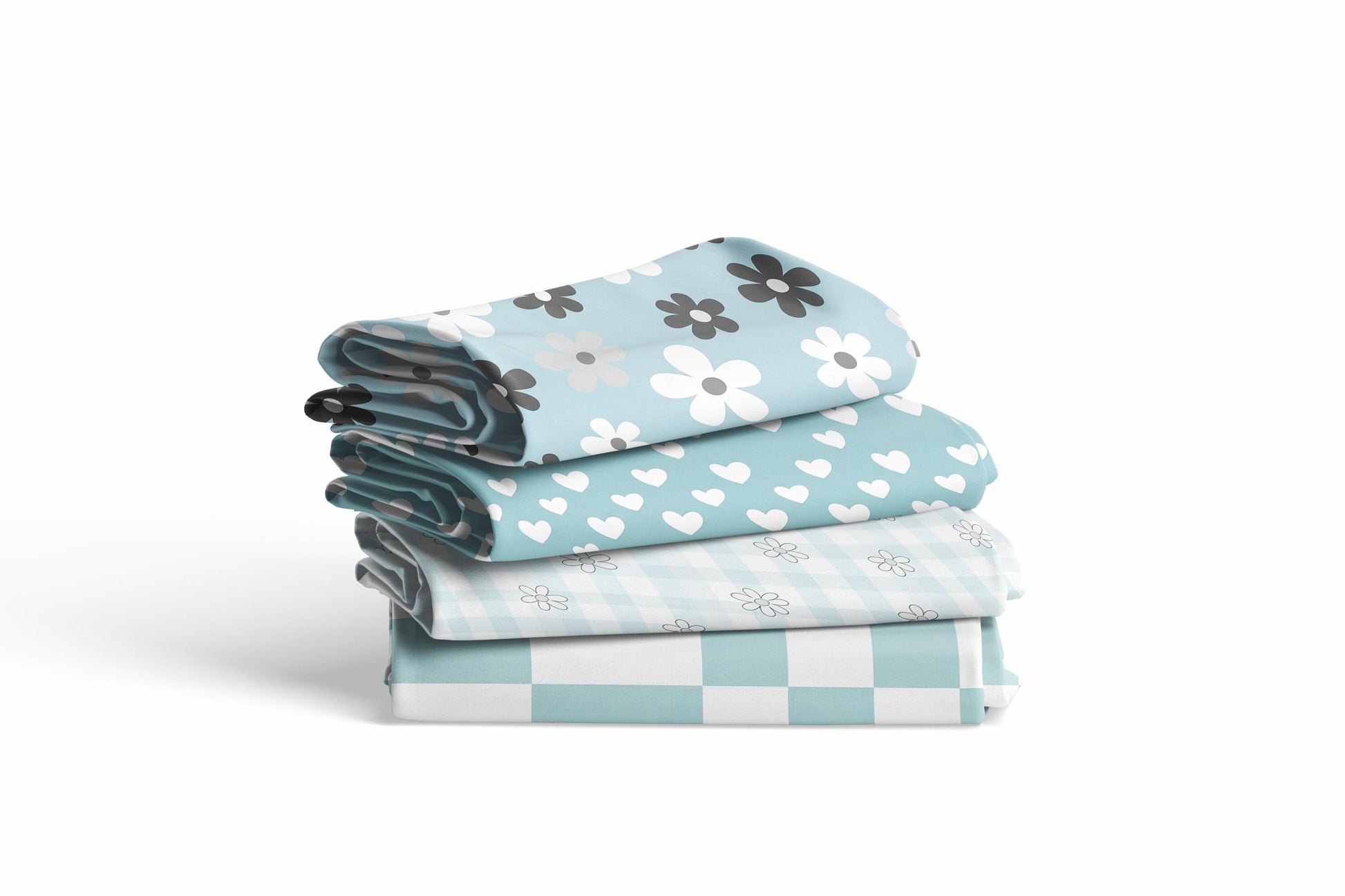 Blue Pastel Fabric Bundle Set - Shop now at American Fabric Prints