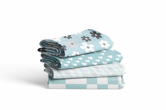Blue Pastel Fabric Bundle Set - Shop now at American Fabric Prints