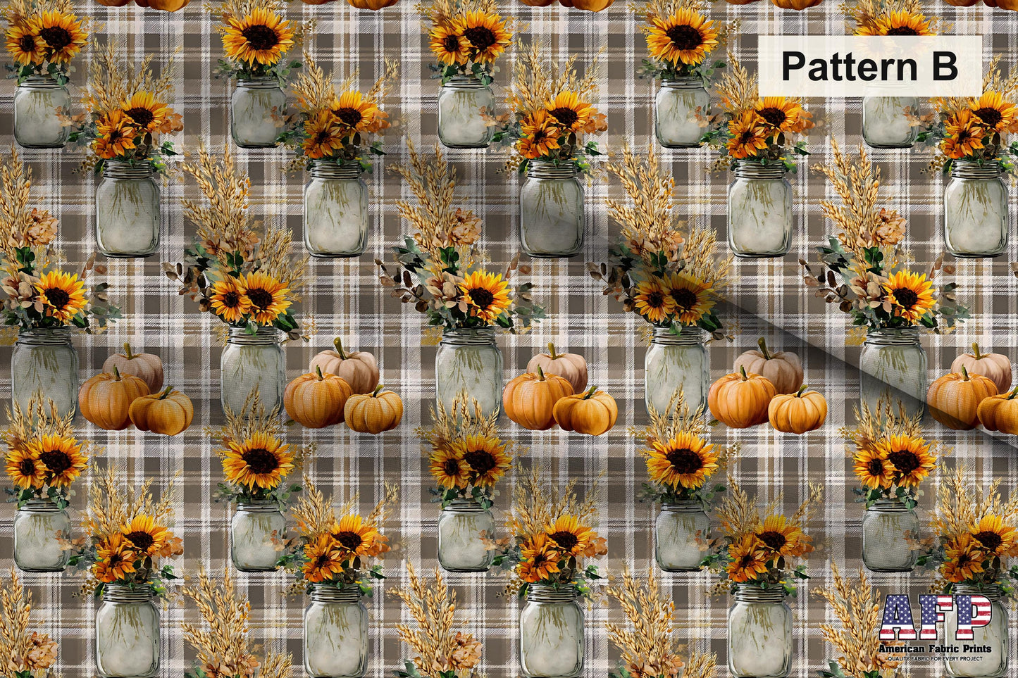 Plaid Thanksgiving Fabric Bundle Set - Shop now at American Fabric Prints