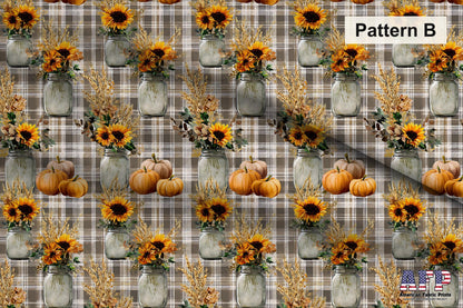 Plaid Thanksgiving Fabric Bundle Set - Shop now at American Fabric Prints