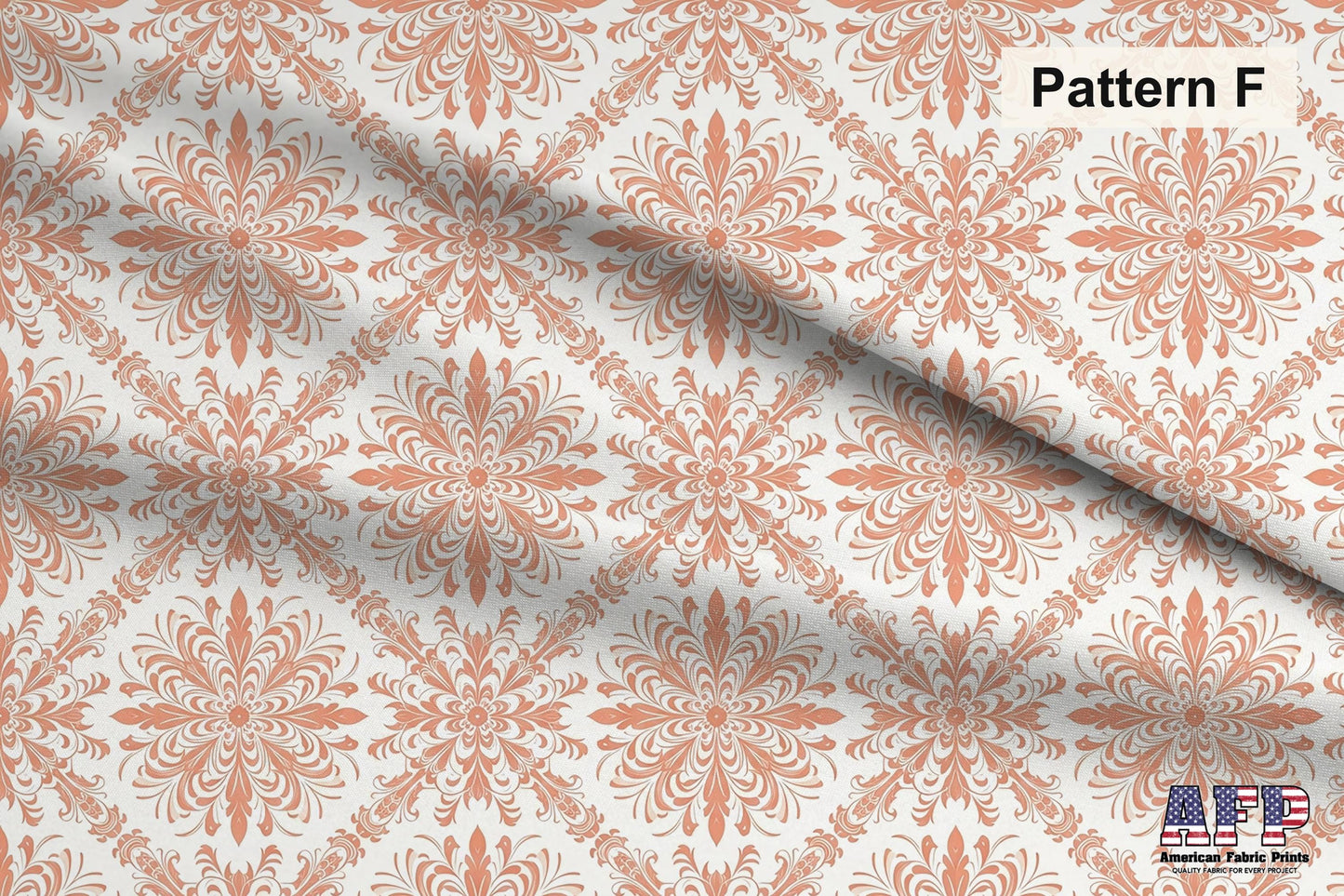 Coral Floral 3 Fabric Bundle Set - Shop now at American Fabric Prints