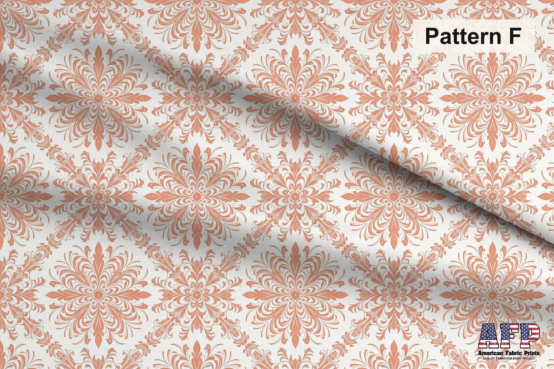 Coral Floral 3 Fabric Bundle Set - Shop now at American Fabric Prints