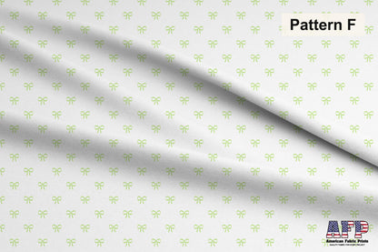Baby Green 2 Fabric Collection. Choose Your Patterns. Pattern F Shown. Shop now at American Fabric Prints.