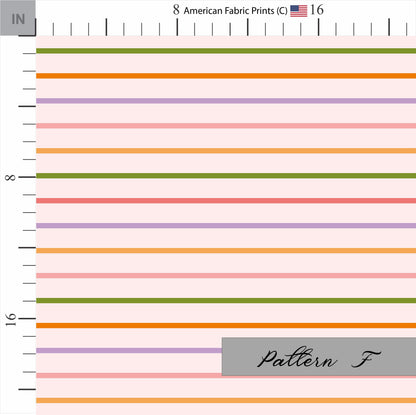 Halloween Candy Corn Stripe Fabric. Perfect for Quilts. Shop now at American Fabric Prints.
