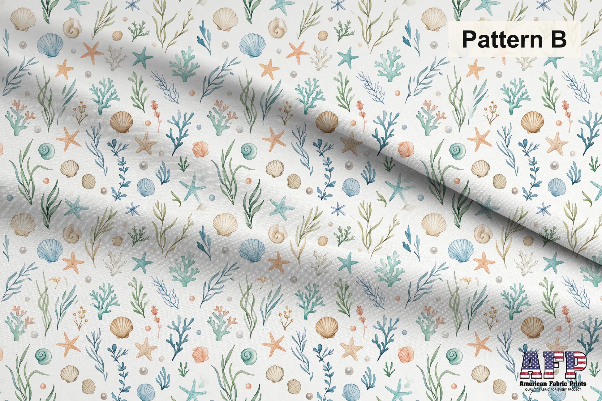 Sea shells Fabric Bundle Set - Shop now at American Fabric Prints