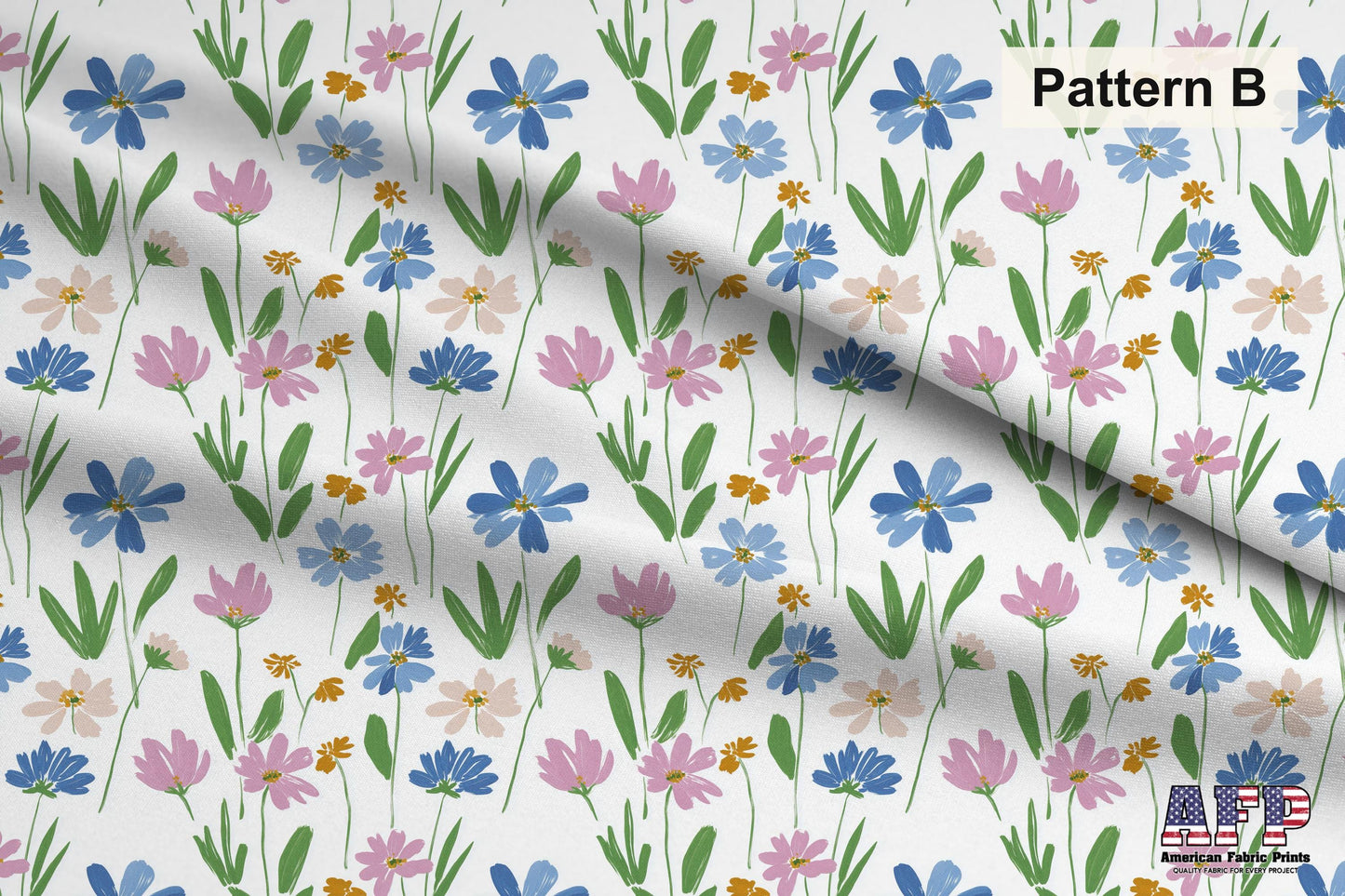 Boho Florals Fabric Bundle. Choose your Patterns. Pattern B. Shop now at American Fabric Prints.