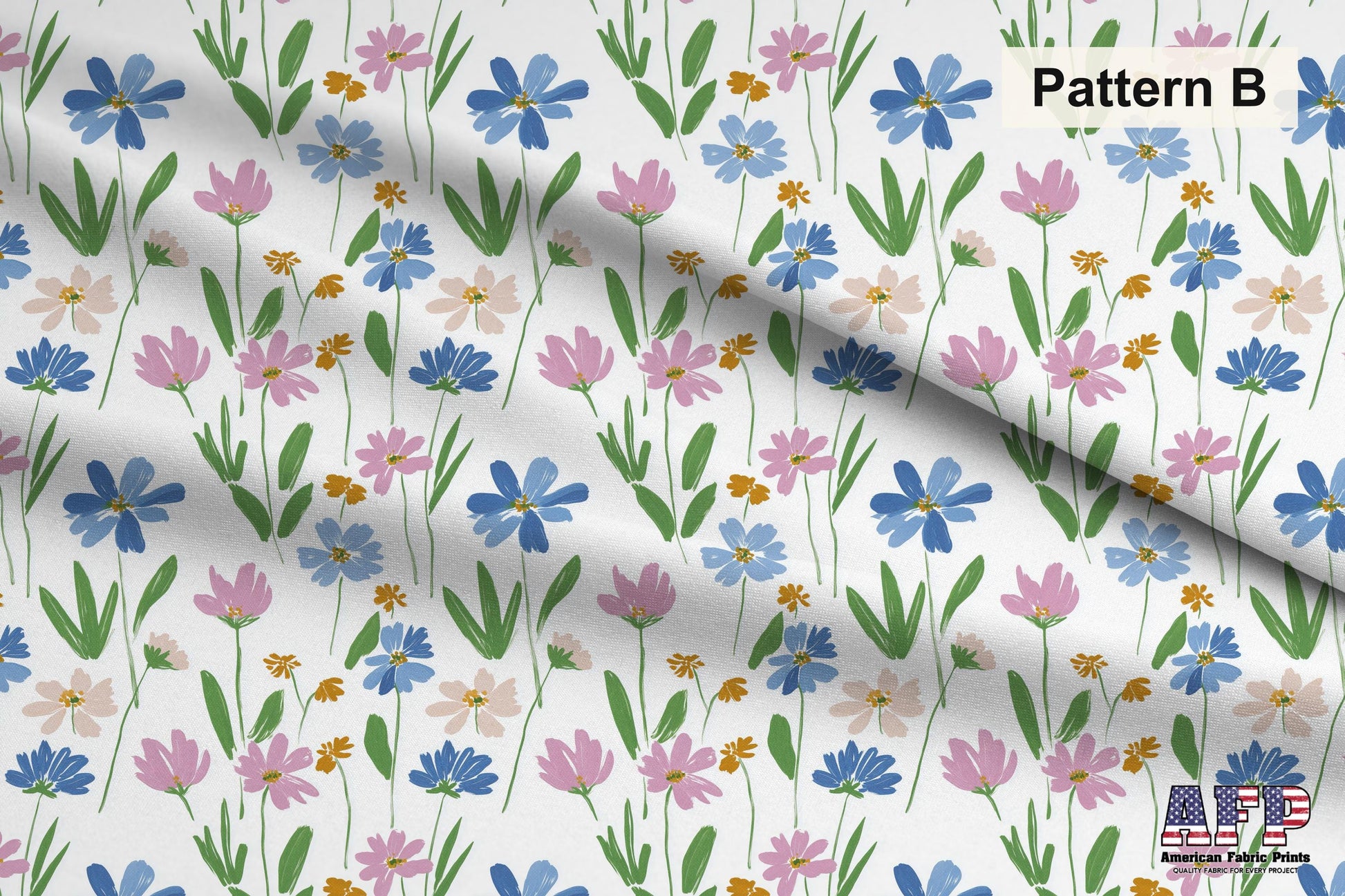 Boho Florals Fabric Bundle. Choose your Patterns. Pattern B. Shop now at American Fabric Prints.