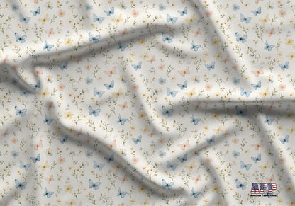 Butterflies Fabric - Shop now at American Fabric Prints