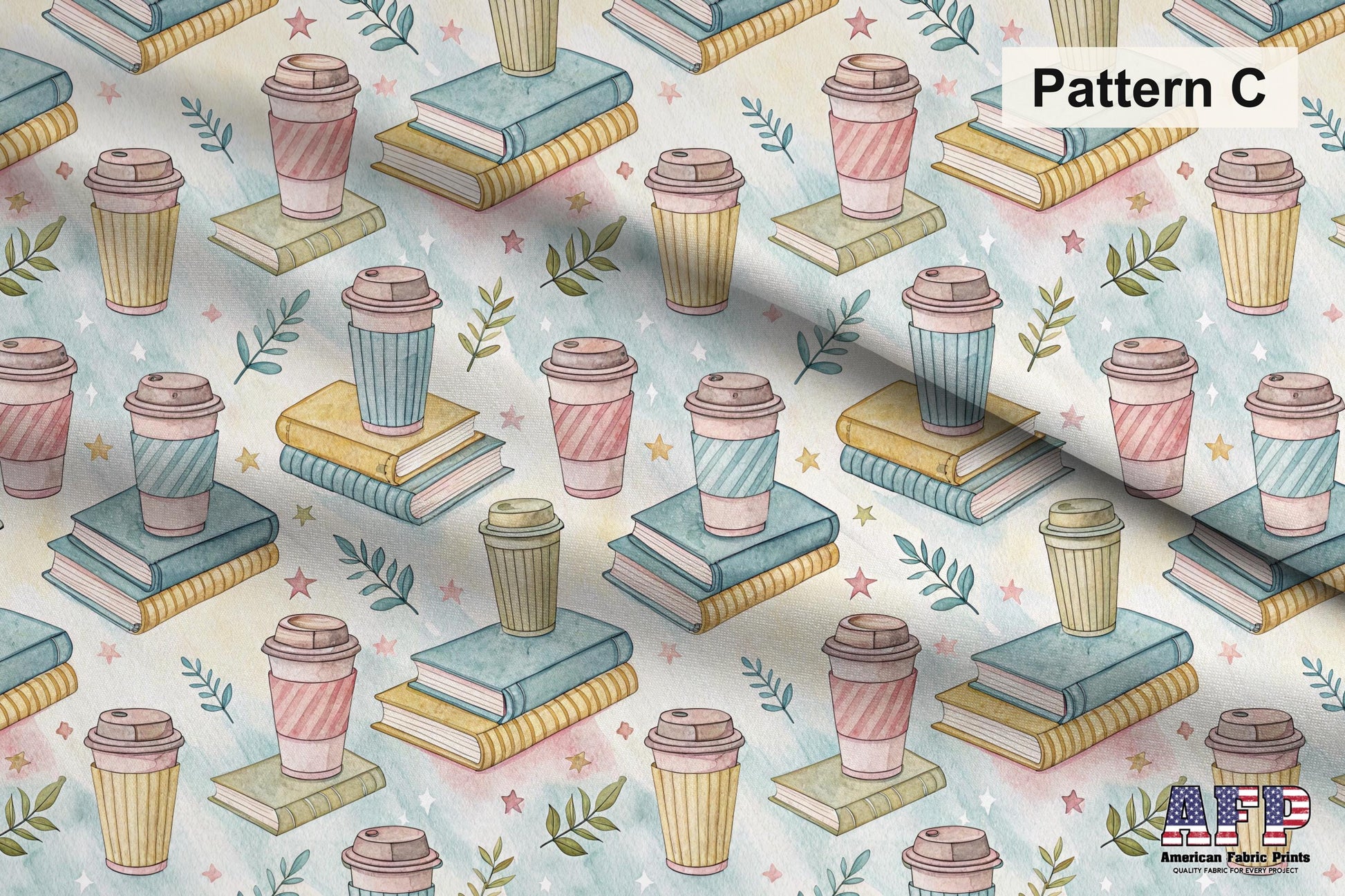 Coquette Coffee+Books Fabric Bundle Set - Shop now at American Fabric Prints