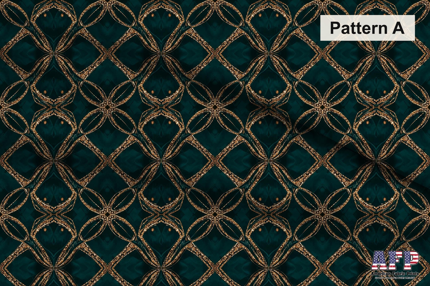 Arabesque Teals 3 Fabric Bundle Set - Shop now at American Fabric Prints