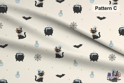 Retro Halloween in Blue Fabric Bundle Set - Shop now at American Fabric Prints