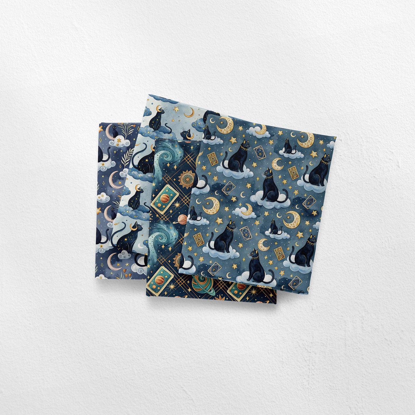 Mythical Cats 2 Fabric Bundle Set - Shop now at American Fabric Prints