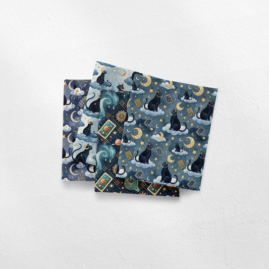 Mythical Cats 2 Fabric Bundle Set - Shop now at American Fabric Prints