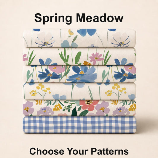 Spring Meadow Fabric Set. Shop now at American Fabric Prints.