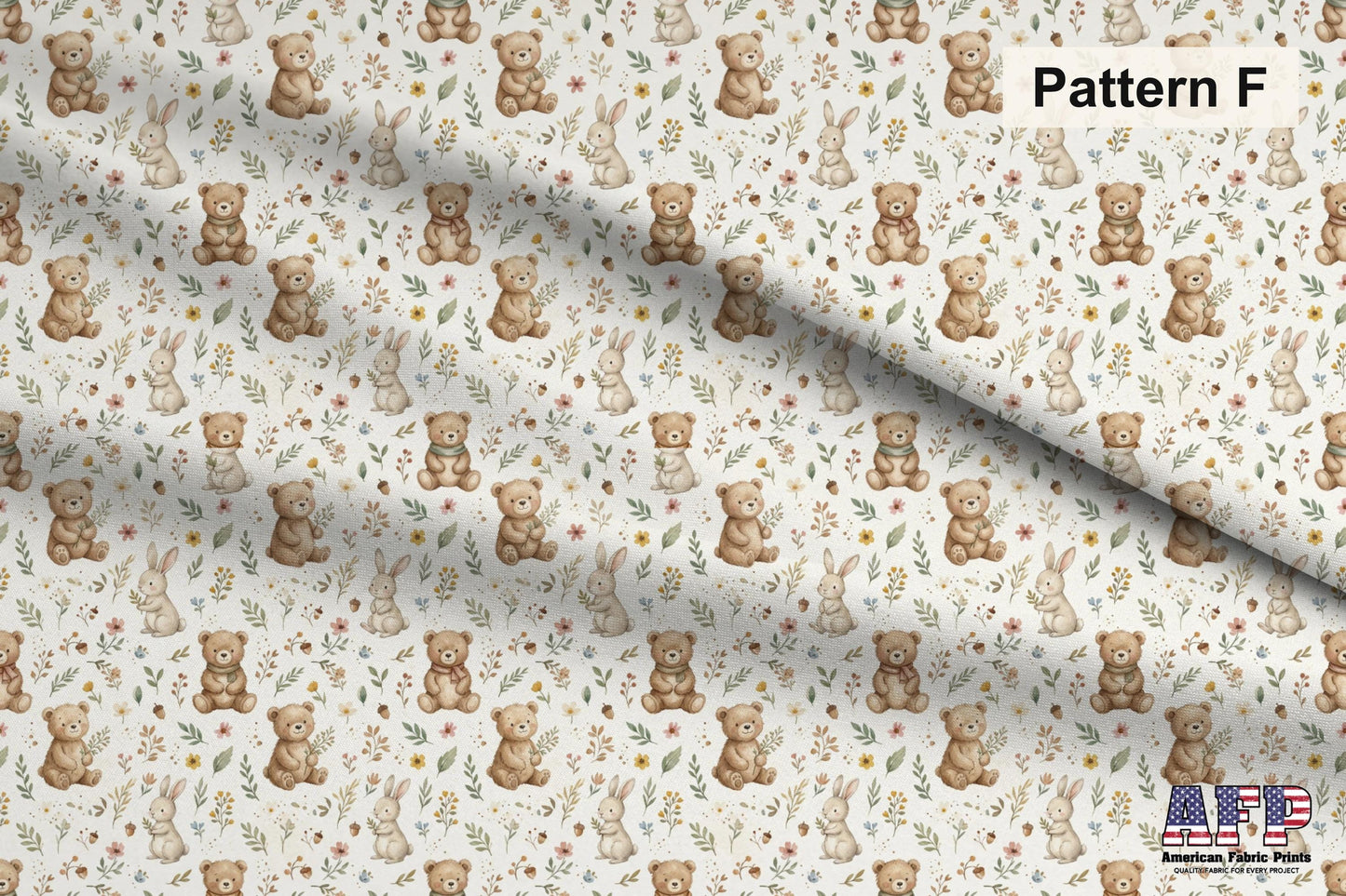 Woodland Girl 4 Fabric Bundle Set - Shop now at American Fabric Prints