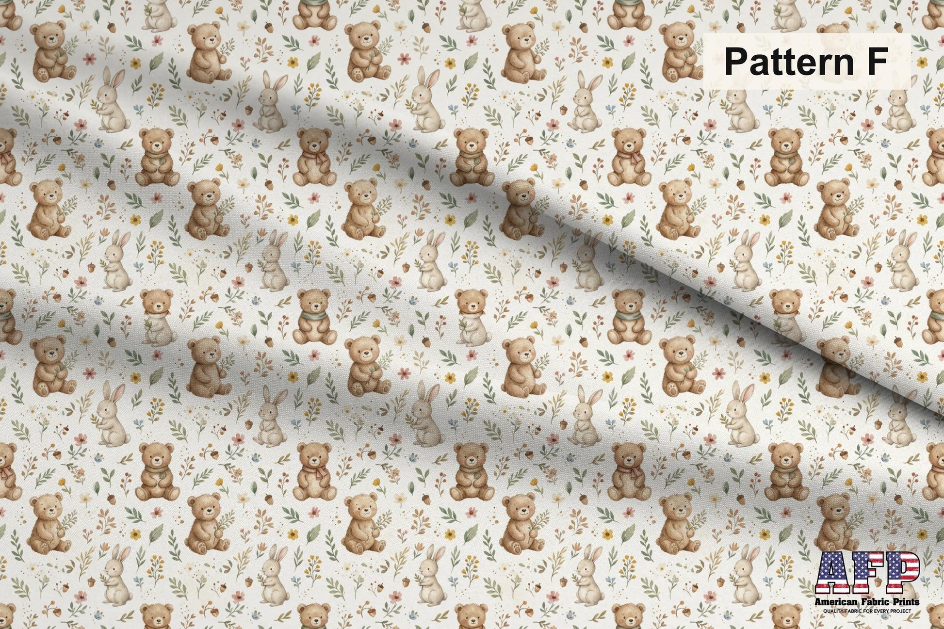 Woodland Girl 4 Fabric Bundle Set - Shop now at American Fabric Prints