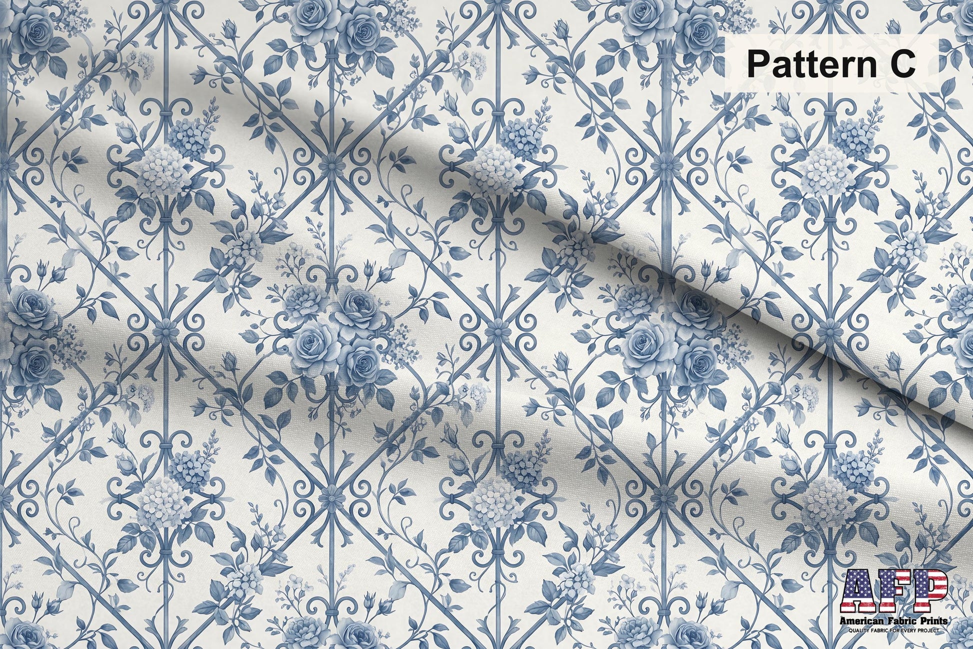 Blue Cottage Fabric Bundle Set - Shop now at American Fabric Prints