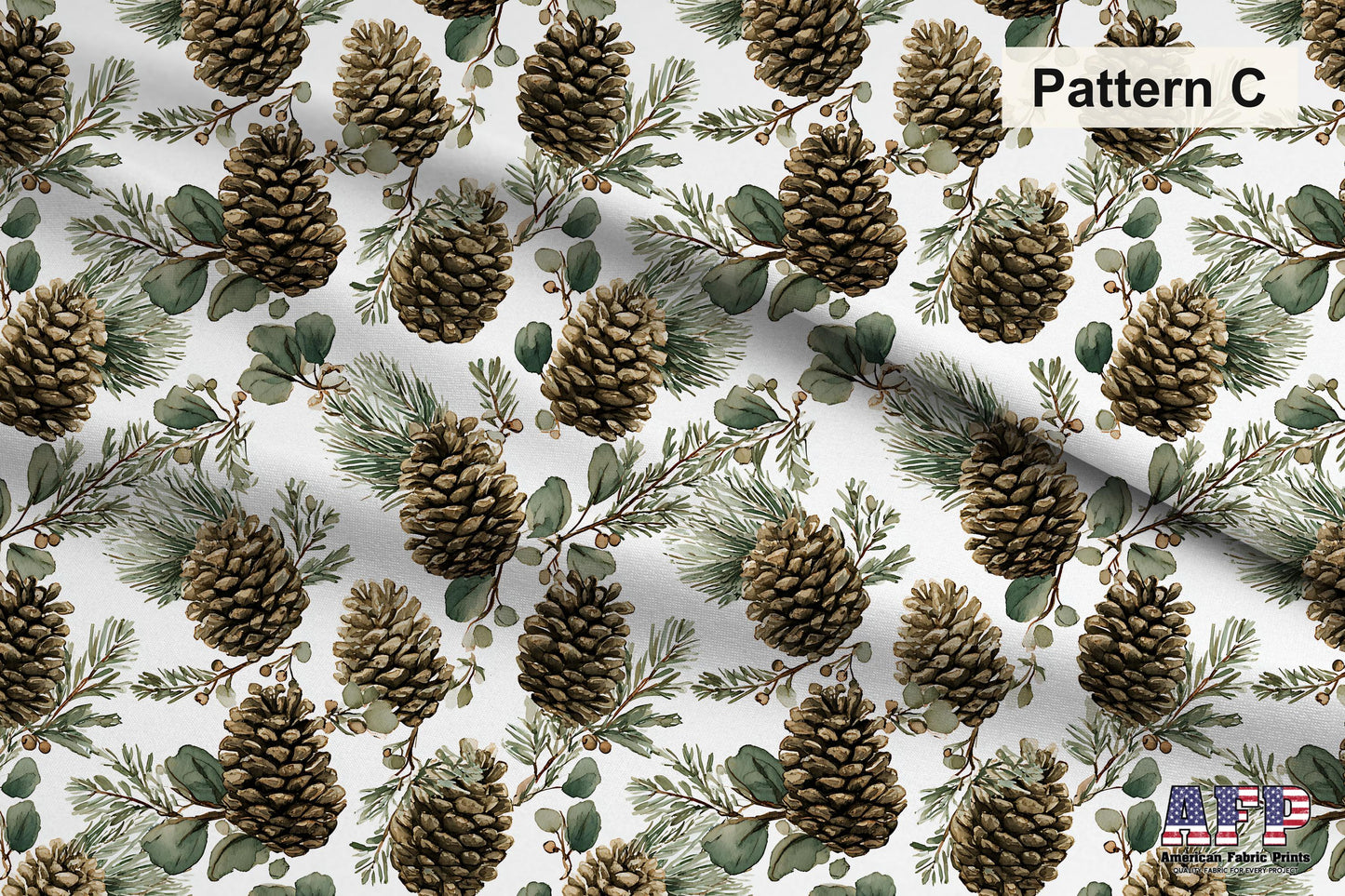 Winter Pine Fabric Bundle Set - Shop now at American Fabric Prints
