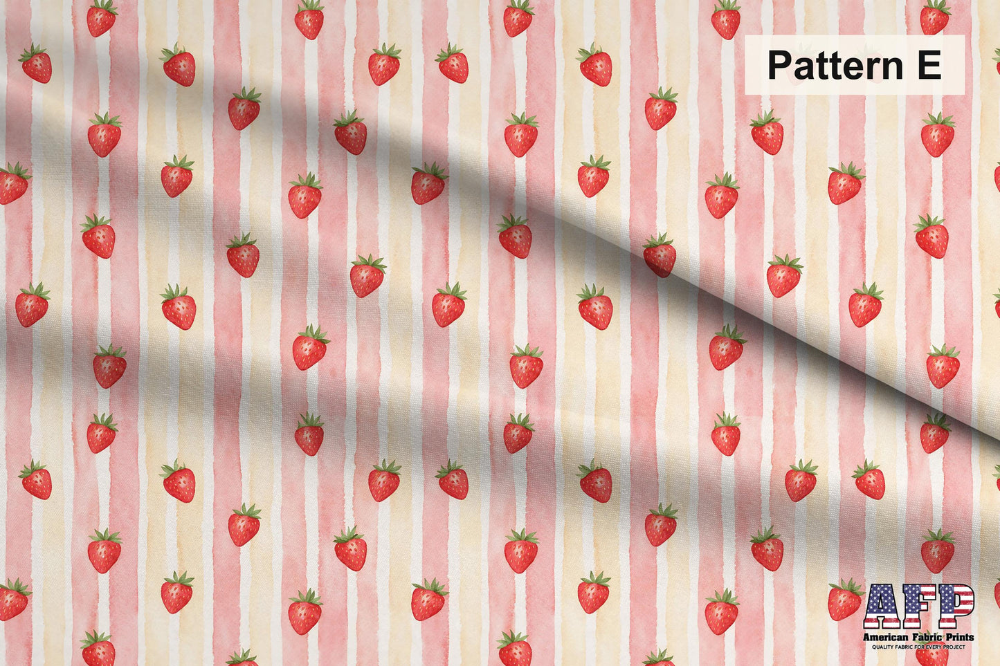 Strawberries Fabric Bundle Set - Shop now at American Fabric Prints