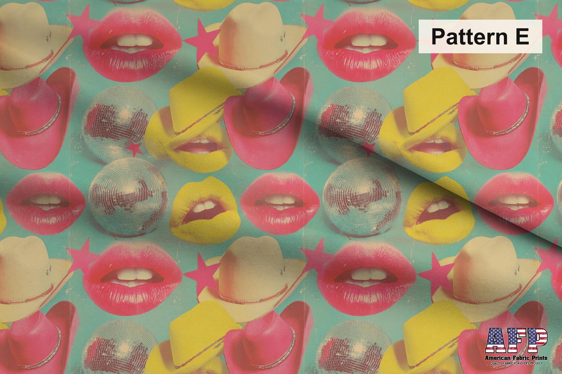 Retro Disco Cowgirl Fabric Bundle Set - Shop now at American Fabric Prints