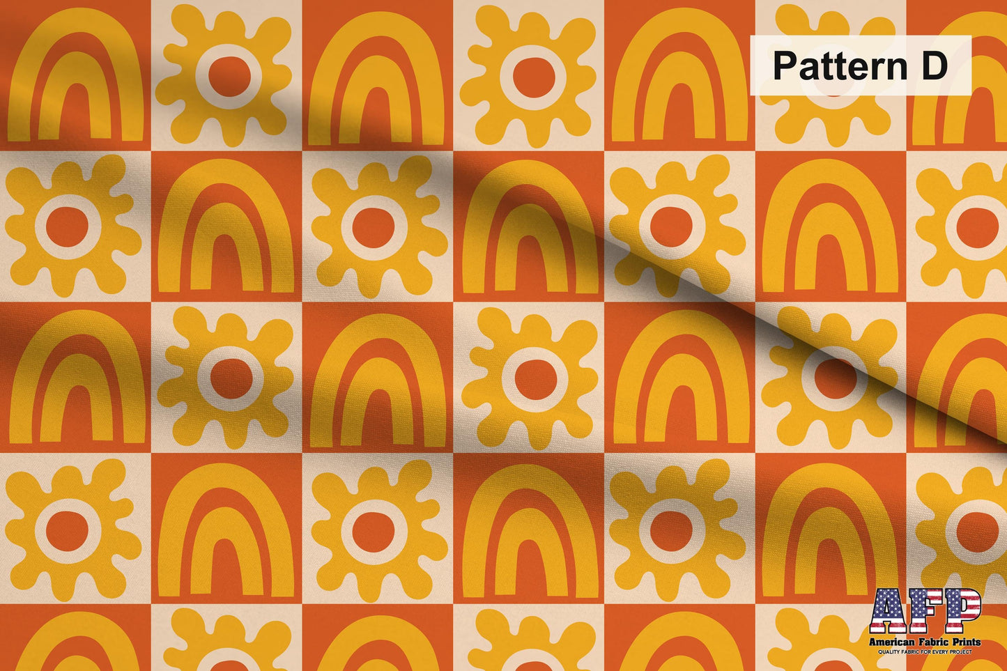 Retro Summer 3 Fabric Bundle Set - Shop now at American Fabric Prints