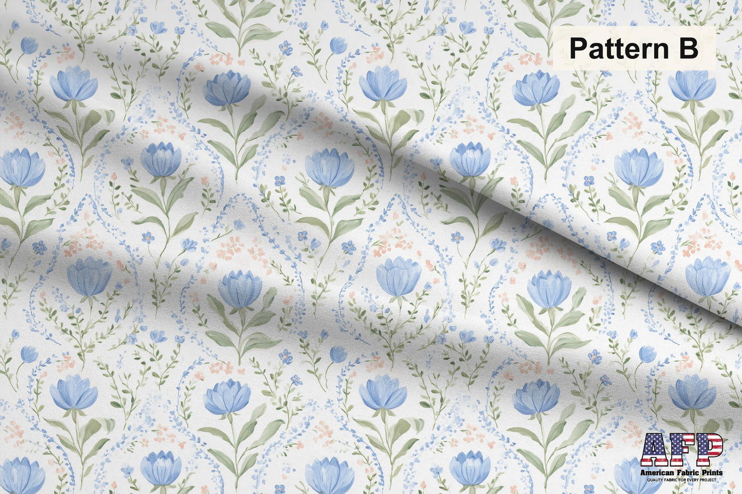 Blue Spring Fabric Bundle Set - Shop now at American Fabric Prints